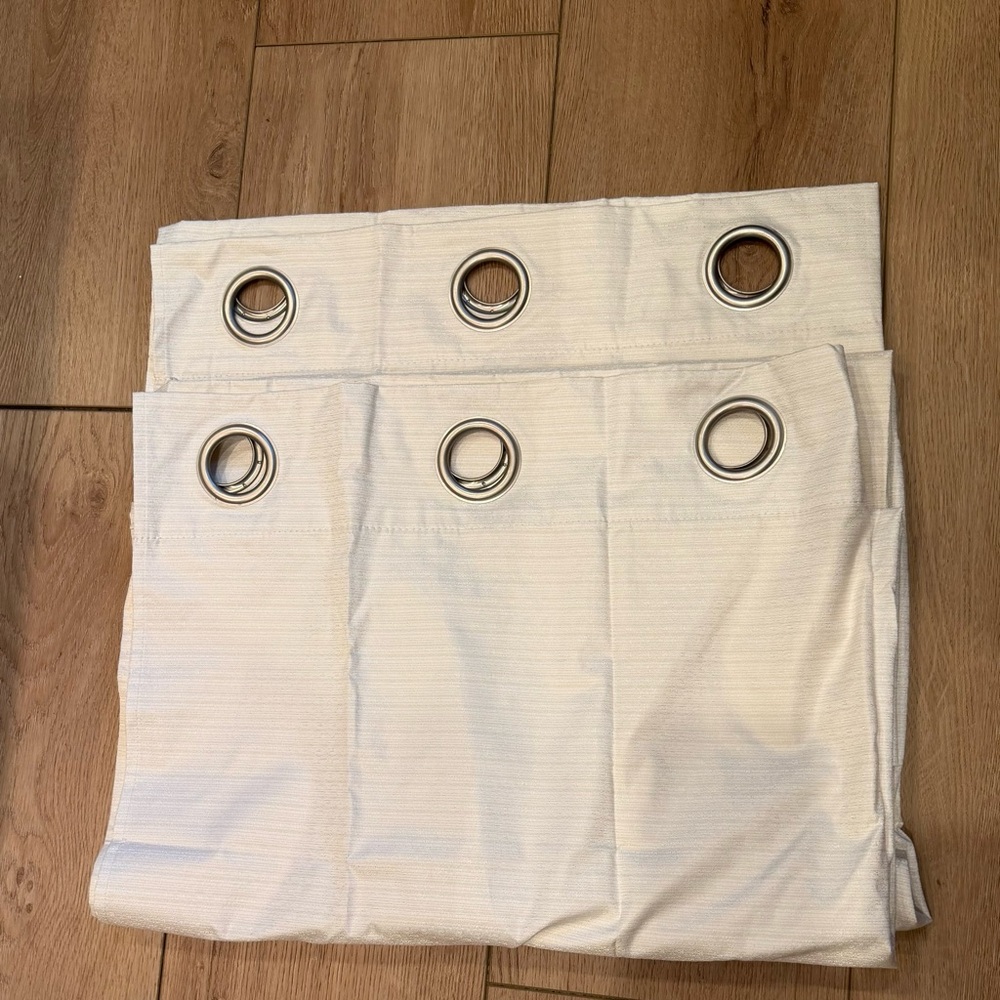 White Grommet (Blackout) Curtains